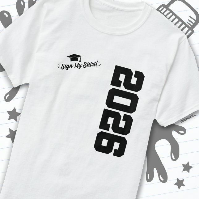 Classe de graduação 2026 Meu Mais velho de camisa  (Criador carregado)