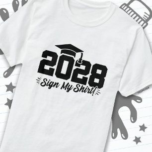 Classe de graduação 2028 Meu Mais velho de camisa