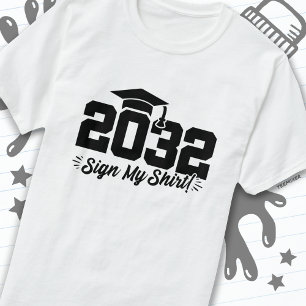 Classe de graduação 2032 Meu Mais velho de camisa 
