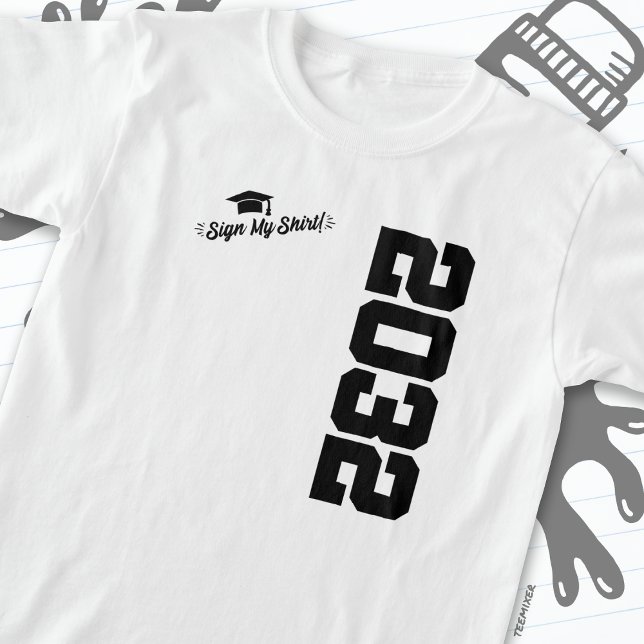 Classe de graduação 2032 Meu Mais velho de camisa  (Criador carregado)