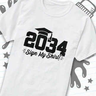 Classe de graduação 2034 Meu Mais velho de camisa 