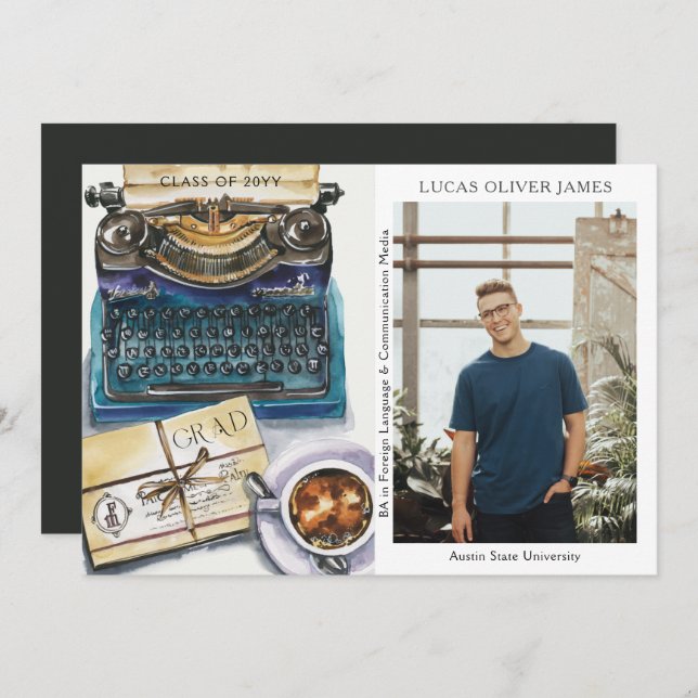 Classe de Graduação de Estudos Sociais de Humanida (Frente/Verso)