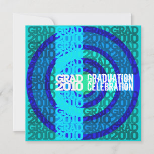 Classe De Graduação Do Anúncio De Azul De Fonte