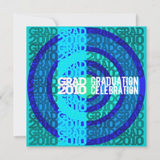 Classe De Graduação Do Anúncio De Azul De Fonte 20 (Frente)
