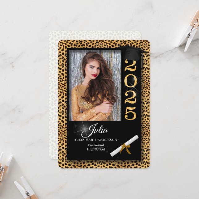 Classe de Impressão de Chita do Convite para Gradu (Frente/Verso In Situ)