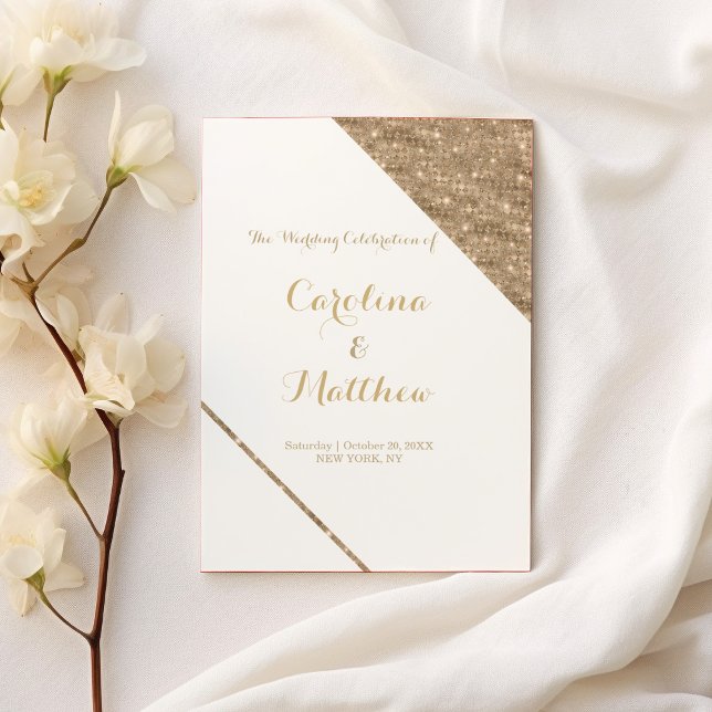 Classe de luxo branco dourado brilho glam Programa (Luxury classy white gold glitter glam Program )