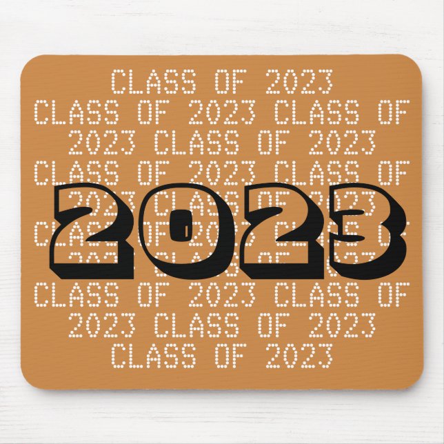 Classe de Mousepad Dourado 2023 por Janz (Frente)
