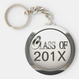 Classe De Prata De... Adicionar ano, Chaveiro