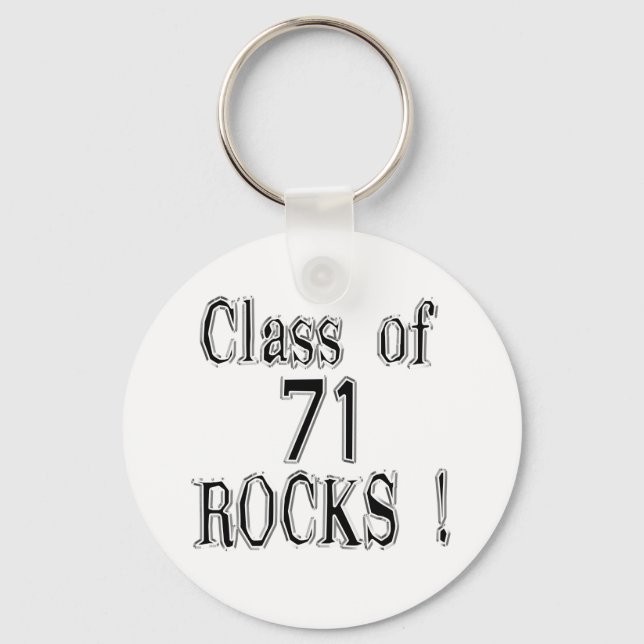 Classe de Rochas 71! Chaveiro (Frente)