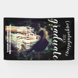 Classe de Script Elegante de Foto de Graduação