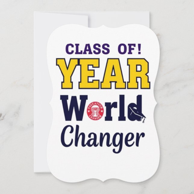 Classe do ano Futuro Graduação de Changer (Frente)
