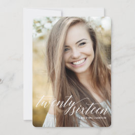 Classe do convite 2016 da festa de formatura da