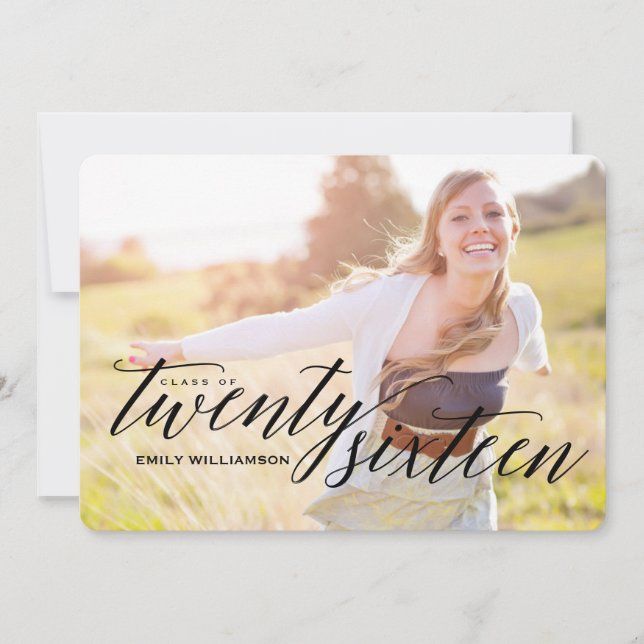 Classe do convite 2016 da festa de formatura da (Frente)