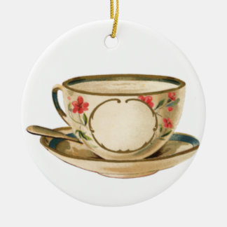 Classe Enfeites de natal Cerâmica Round Teacup