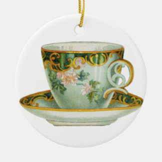 Classe Enfeites de natal Cerâmica Round Teacup