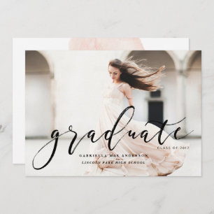 Classe Mão-Carta de 2017 Convite para Licenciament