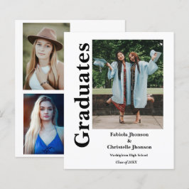 Classe orçamental de 2023 Irmãos de dupla graduaçã