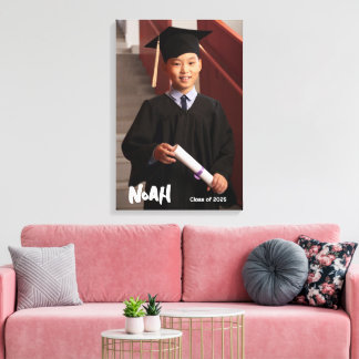 Classe Personalizada de Canvas de Foto para Gradua