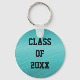 Classe Teal de Chaveiro de Graduação 20xx