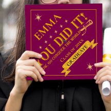 Classe Vermelha Dourada De Brilho De 2025 Você Fez