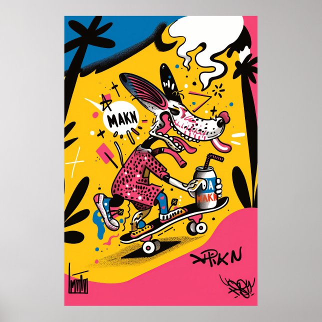 Classic American Tattoo Design Poster (Frente)