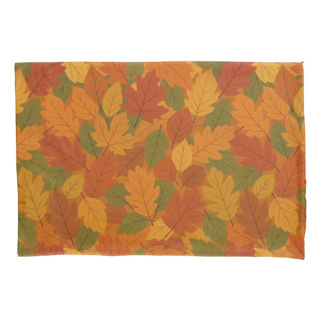 Classic Autumn/fall leaves patterned  (Frente)