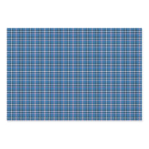 Classic Blue Black White Plaid