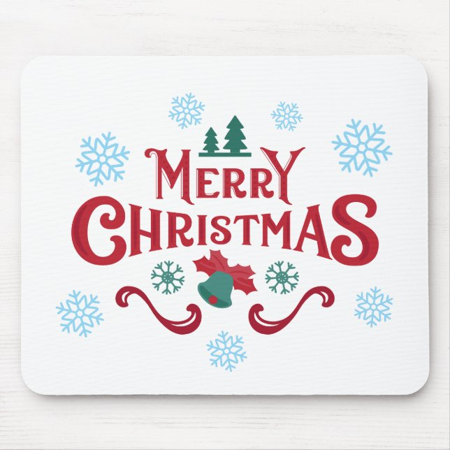Classic Christmas Mousepad (Frente)