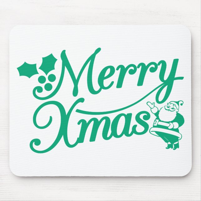Classic Christmas Mousepad (Frente)