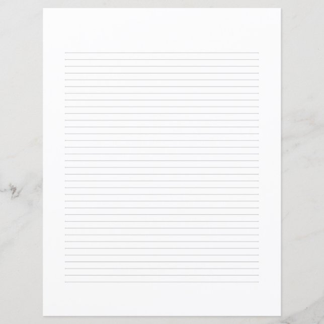 Classic Elegant Monogram Script Stationery (Frente)