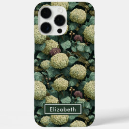 Classic hydrangea Name Iphone Case for Girlfriends