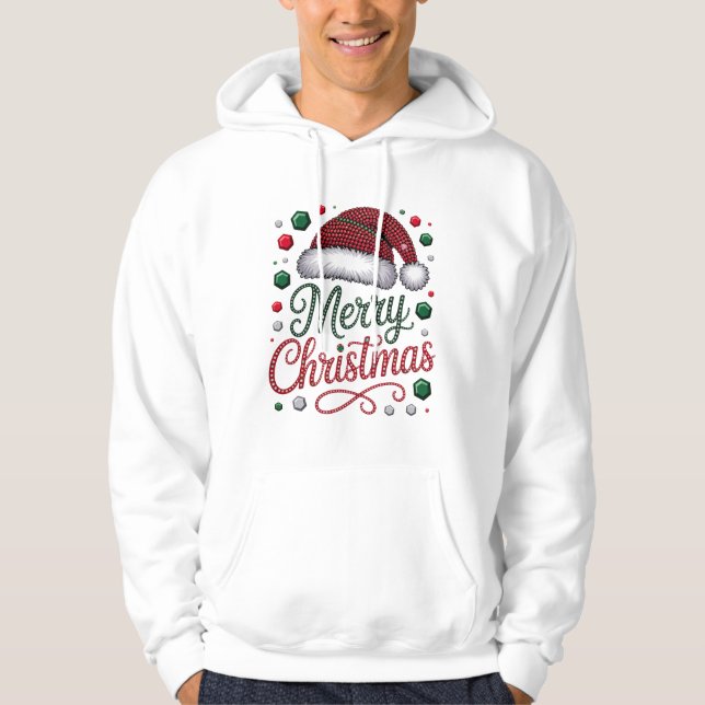 Classic Men’s Pullover Hoodie with Front Pocket  (Frente)