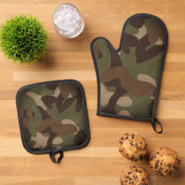 Classic Military Camouflage Pattern