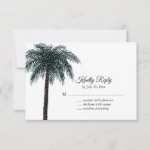 Classic String Lights Palm Tree RSVP