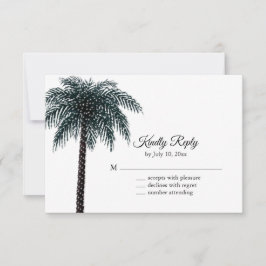 Classic String Lights Palm Tree RSVP