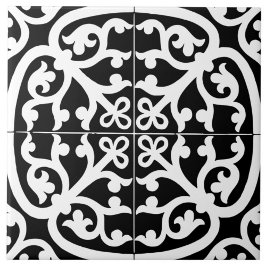 Classic Traditional Stylish Abstract Black & White