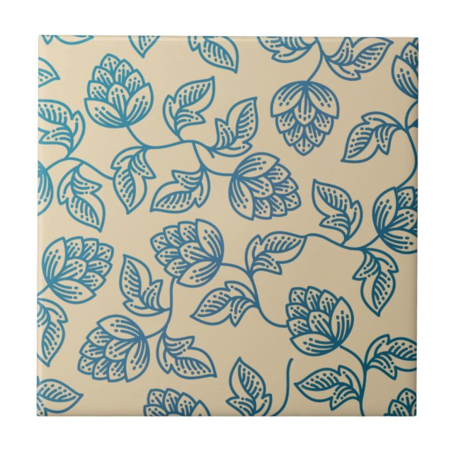 Classic Vintage Hop Leaves Pattern (Frente)