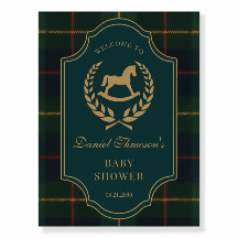 classic Vintage Polo Horse Party Baby shower 