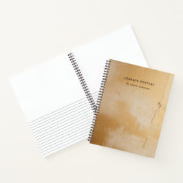 Clássica Artística Beige Dourada Óleo Textura