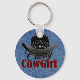 Clássica Cowgirl Rodeo Queen Chaveiro (MRK-Revised