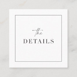 Clássica Detalhes do Invólucro Analisar Cartão de