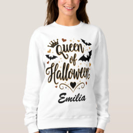 Clássica Rainha do Halloween - Camisa Personalizad