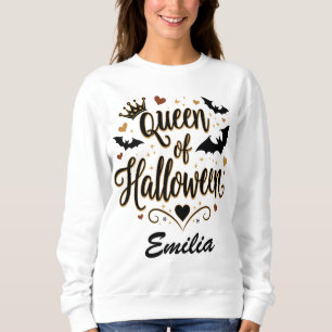 Clássica Rainha do Halloween - Camisa Personalizad