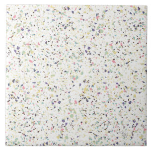 Clássica vintage marble terrazzo pastel design