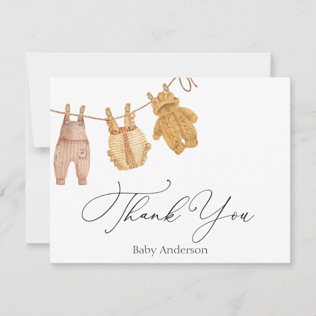 Clássico Bebê Obrigado (Frente)