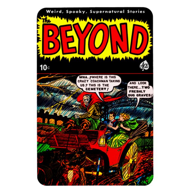 Clássico da década de 1950, além do ímã flexível (Vertical)