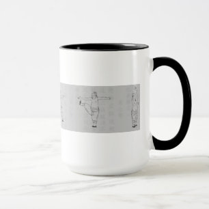 "Clássico de encaixotamento" 15 onças. Caneca