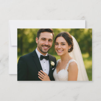 Clássico Digitalizar para placa de resposta RSVP