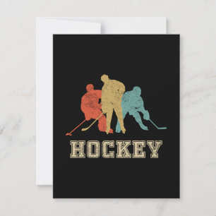 Clássico Estilo Vintage Hockey
