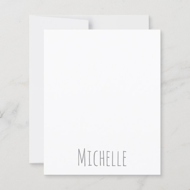 Clássico Exclusivo Profissional Simples Seu Nome (Frente)